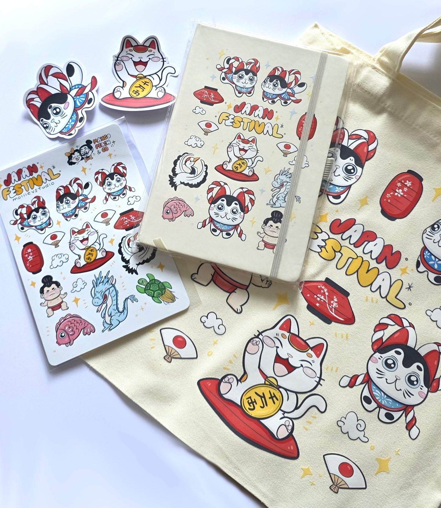 Japan Festival Sticker Sheet