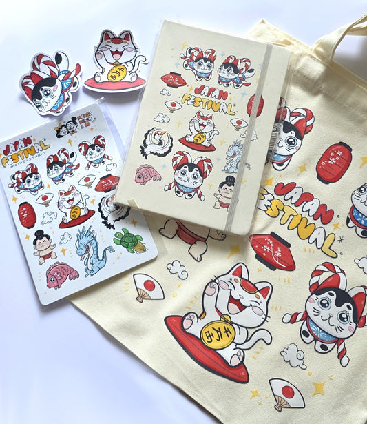 Japan Festival Sticker Sheet